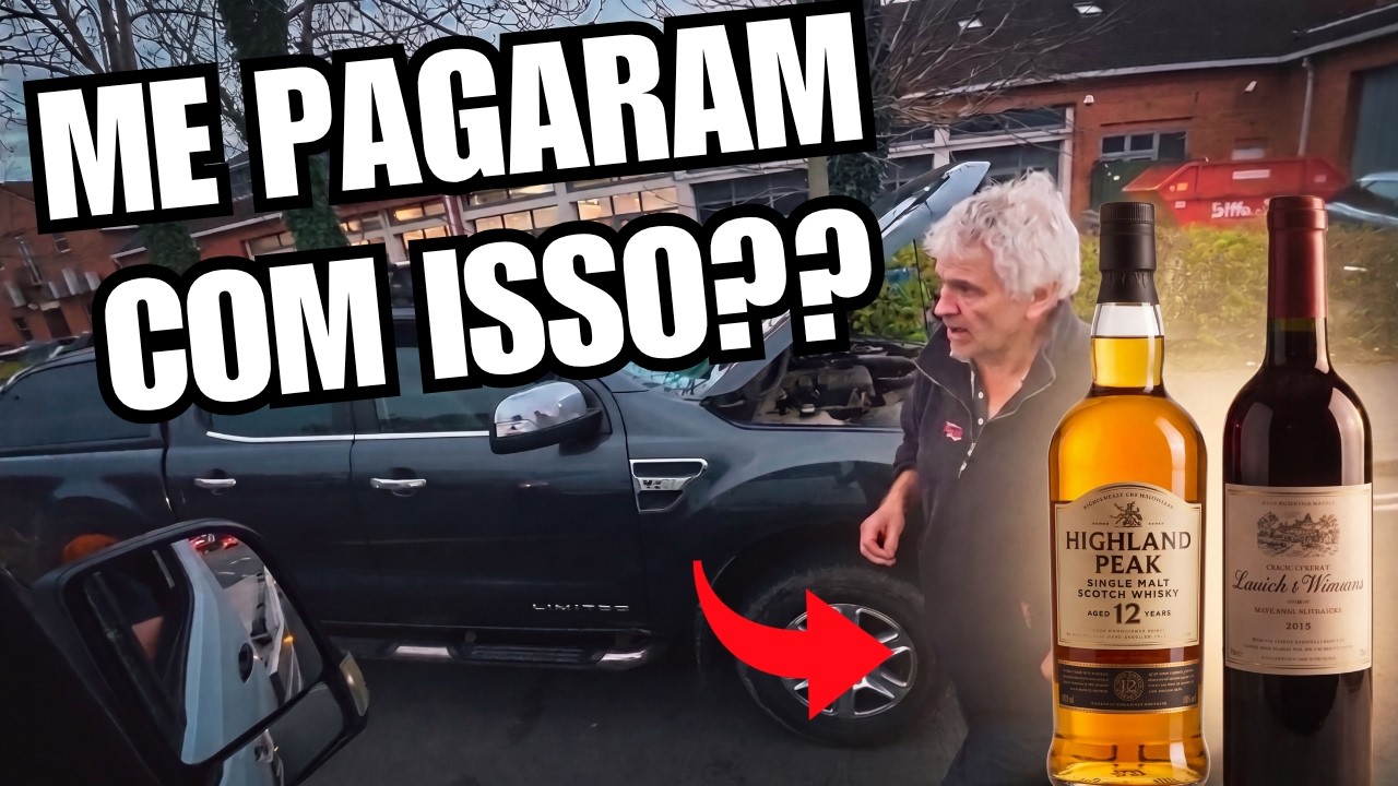Guinchei um TESLA e uma RANGER e me pagaram com VINHO e UÍSQUE?! 🥃🍷