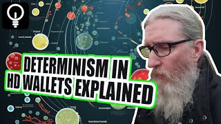 Explaining the deterministic part of hierarchical deterministic wallets