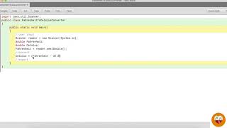 How to code a temperature converter