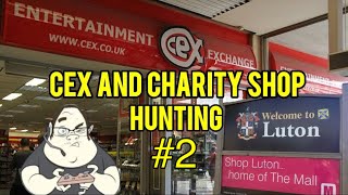 Cex and Charity shop hunting in Luton with pickups
