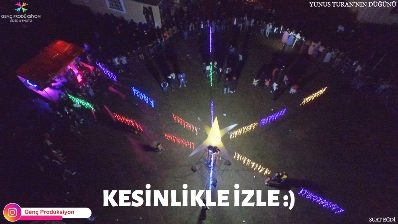 HARİKA HALAY DÜĞÜN DEDİN Mİ BÖYLE OLMALI  ( SUAT EĞDİ ) YUNUS TURAN'NIN DÜĞÜNÜ