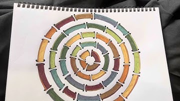Circle #circle #circleart #easycircledrawing #drawing #video #circlepattern #shapes #easydrawing 