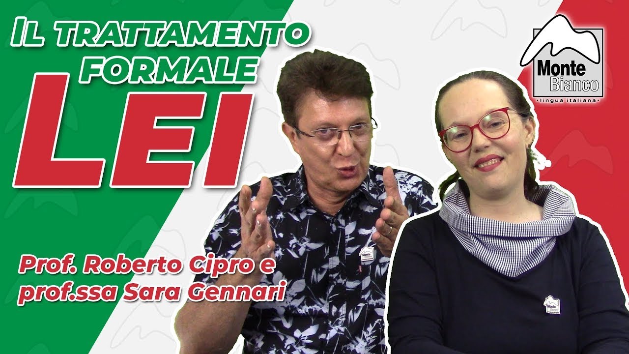 Lei formale Trattamento di cortesia in italiano YouTube Lei formale Trattamento di cortesia in italiano YouTube