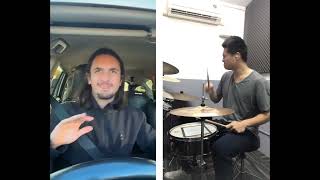 Road Rage Guy Punching Car Window 🤣 Drum Cover
