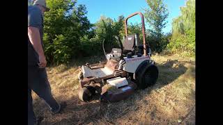 Grasshopper 300V zero turn mower (with Tweels!) review