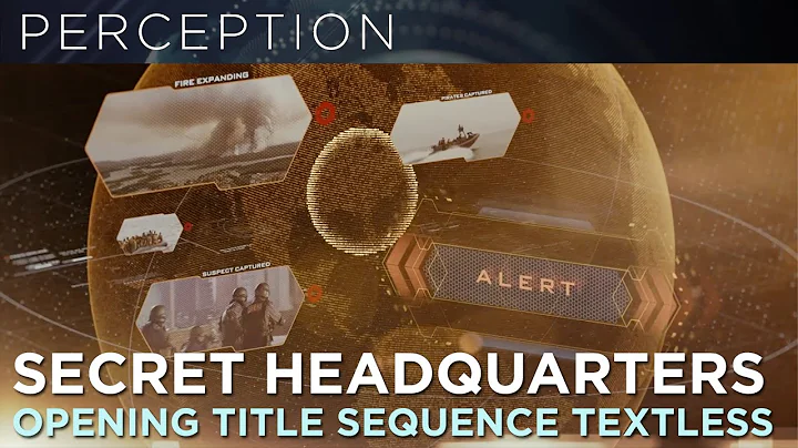 Secret Headquarters - Opening Title Sequence Without Text - Designed by Perception