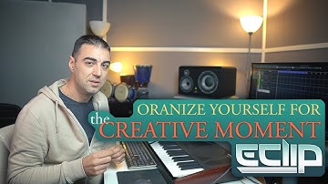 Organize Yourself For The Creative Moment - by E-Clip