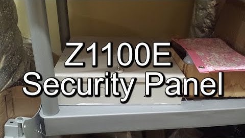 Z1100E Security Panel