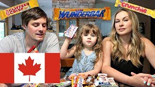 🇨🇦 AMERICANS TRY CANADIAN CANDY🇨🇦- Pranksters in Love Vlog