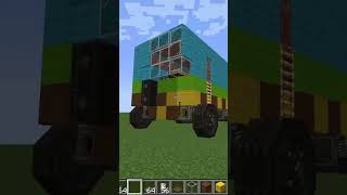 i made a working car in minecraft with create aeronautics 😱