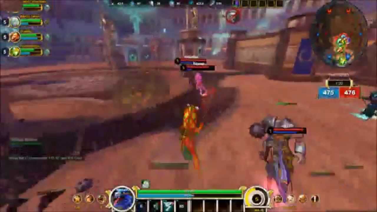SMITE: Ao Kuang Arena Match Mode Gameplay