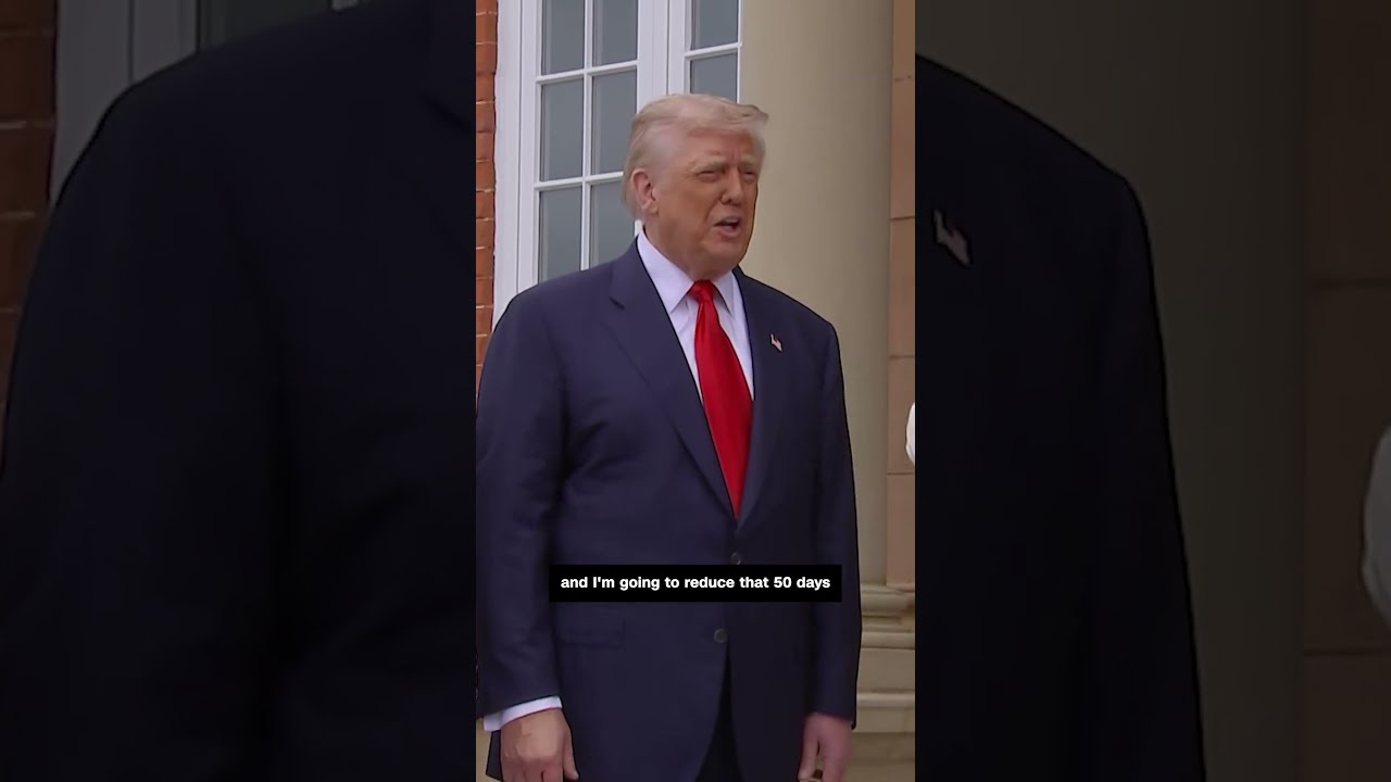 Trump Shortens Deadline He Gave Putin To Make Peace