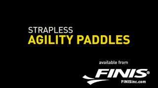 Лопатки для рук без ремешков FINIS Strapless Agility Paddles - Видео от Aqquatix CIS