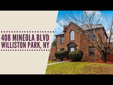408 Mineola Blvd, Williston Park, NY home video tour