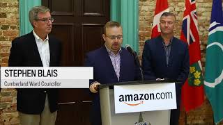 Welcome To OC Transpo 184- Amazon to set up massive distribution centre in Ottawa