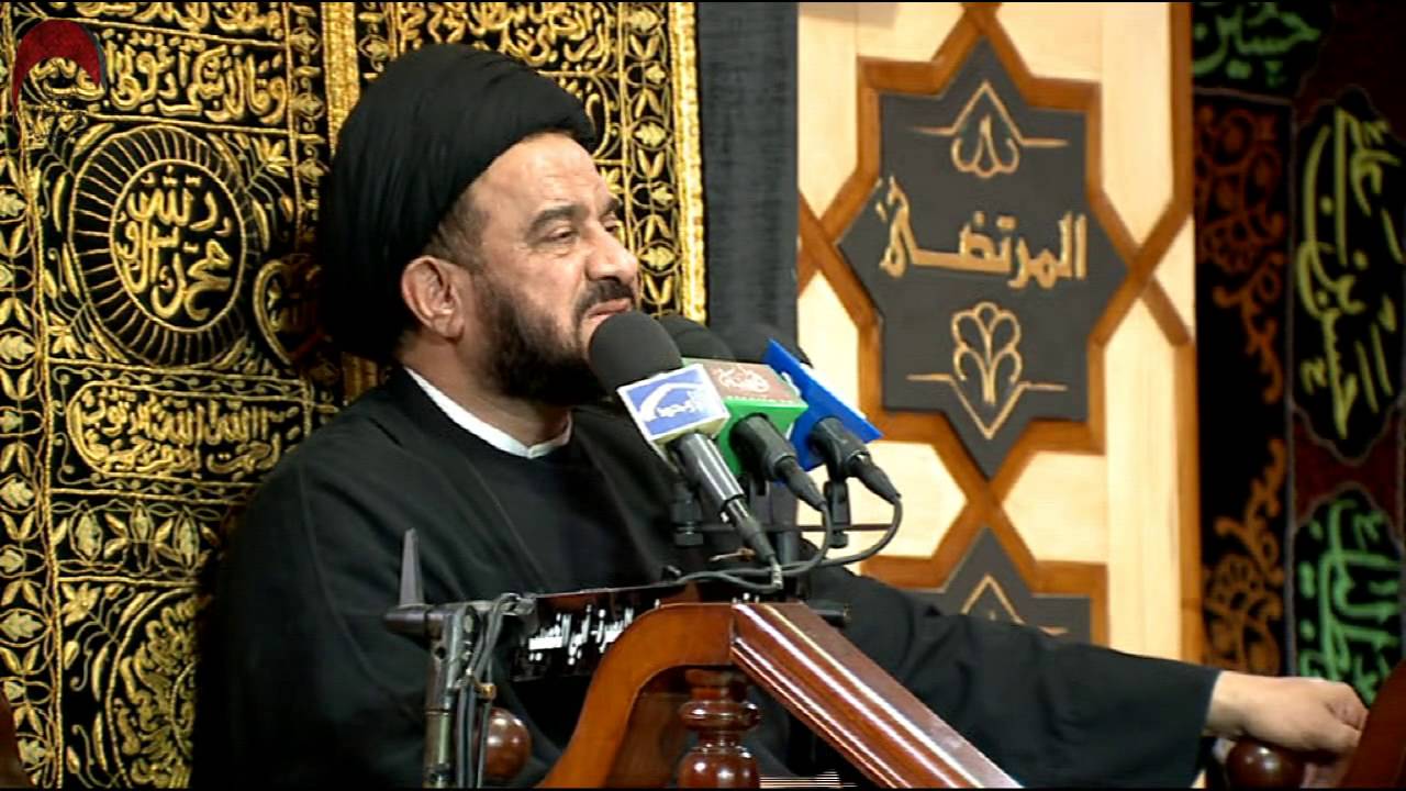 المحاضرة الدينية   الخطيب السيد محمد باقر الفالي   ليلة 12 محرم 1437 هجري