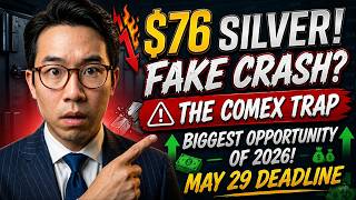 SILVER CRASHED FROM $90 TO $76 IN JUST 48 HOURS — IS THIS THE BIGGEST MARKET SETUP OF 2026?