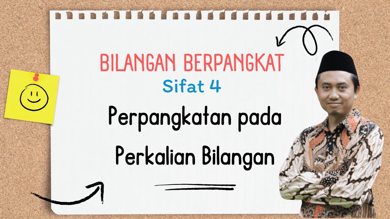 Sifat 4: Perpangkatan pada Perkalian Bilangan