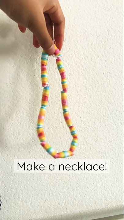 Paper beads tutorial #subscribe #comment #viral #bored #paper #beads #necklace #diy