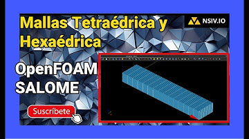 ✅ #OpenFOAM - Mallas Tetraédricas y Hexaédricas en SALOME