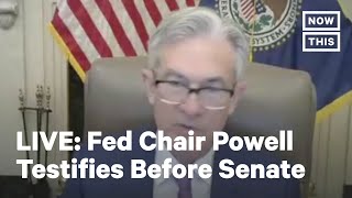 Fed Chair Jerome Powell Testifies Before Senate Banking Committee | LIVE | NowThis