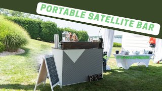 I BUILT this collapsible BAR and you can too! (Satellite Bar Build Part 2)