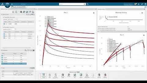 Calibrating plastic material with Prony series viscoelasticity in the 3DX - material calibration app