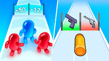 Satisfying Mobile Games 2023 - Join Blob Clash 3D, Bullet Stack, Sandwich Runner, Count Masters...