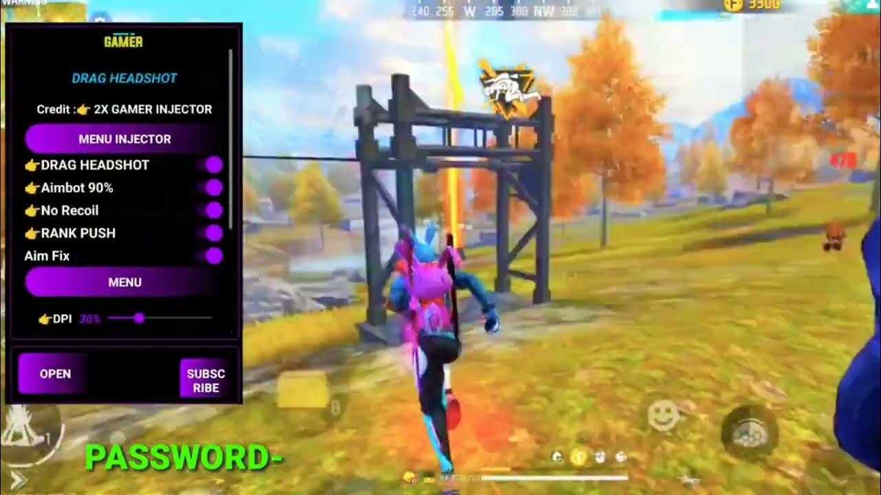 New hack bellara blrx injector + free fire injector drag headshot