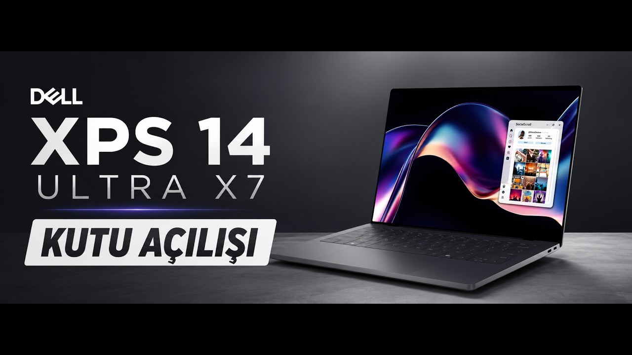 Dell XPS 14 Kutu A��l��� ?? Premium Laptop Deneyimi | Modern �� Hayat�na Uygun Laptop