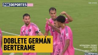 😎Germán Berterame BRACE with an ASSIST by Lionel Messi | Inter Miami 3-3 Philadelphia Union | MLS