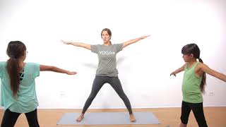 Yoga For Stress Relief | 20 Minute Kids Yoga Class with Yoga Ed. | Ages 910