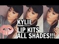 KYLIE LIPKIT LOOKBOOK *ALL SHADES* REVIEW &amp; DEMO