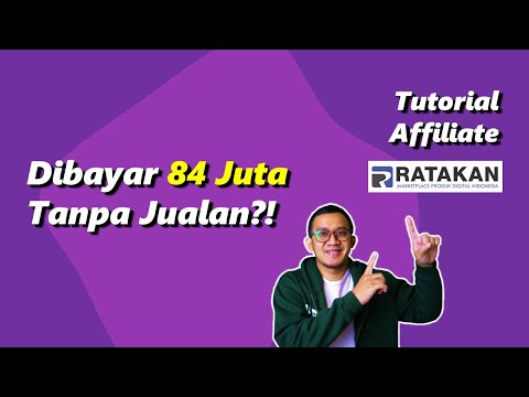 Peluang Bisnis Afiliasi 2021 Tanpa Modal - Cara Daftar dan Promosi Affiliate Ratakan.com