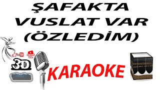 ÖZLEDİM (ŞAFAKTA VUSLAT VAR) KARAOKE [3DTÜRKİYE KARAOKE] Resimi