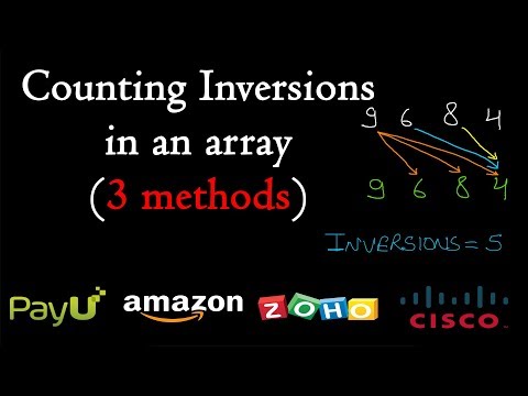 Counting Inversions In An Array