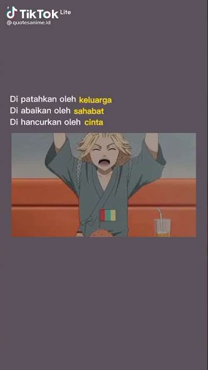 DIPATAHKAN OLEH KELUARGA DI ABAIKAN OLEH SAHABT DI HANCURKAN OLEH CINTA– DRPO 