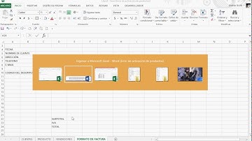 Video tutorial  Actividad 1 “Curso Excel 2016 - SENA”