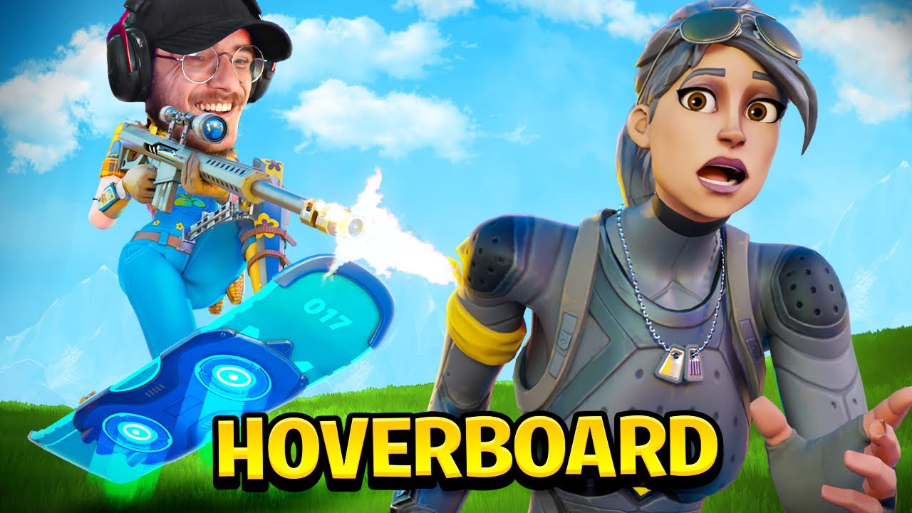 Le RETOUR de l’HOVERBOARD sur FORTNITE CHAPITRE 1 ! 