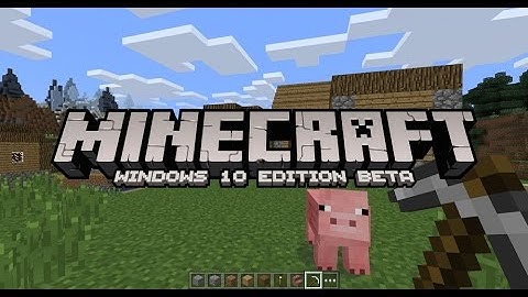 minecraft windows 10 update