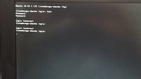 [SOLVED]How to solve login incorrect problem (Forgot root login) on Ubuntu in 2020