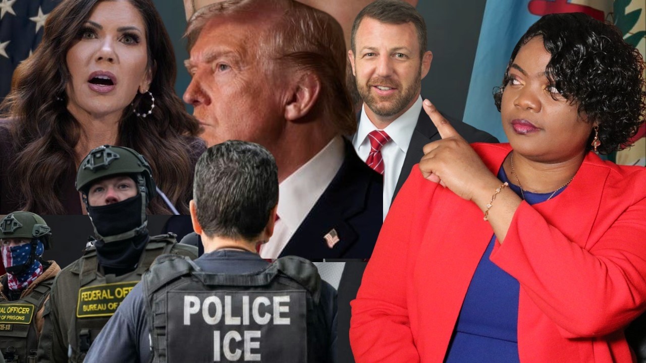 Anmweyyy!!!! Kristi Noem Responsab DHS la fek sot revoke/ Donald Trump panike li voye madanm nan ale
