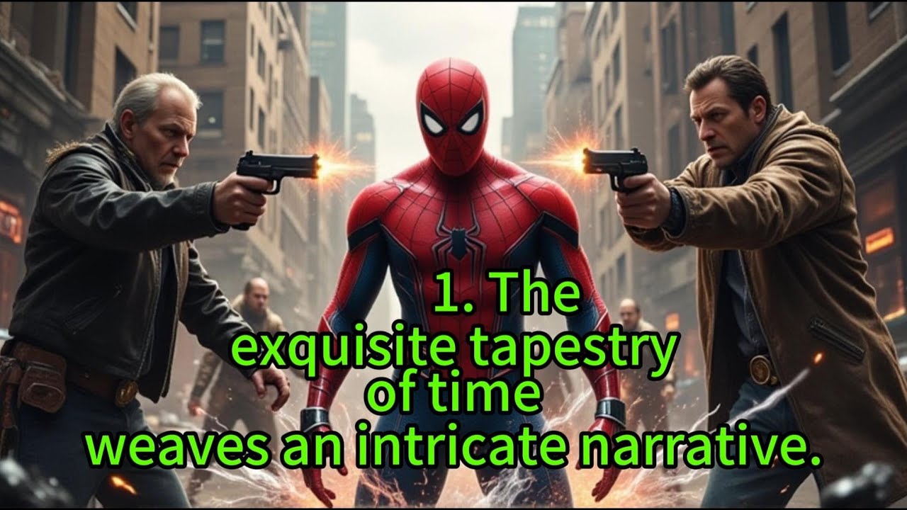 1. Theexquisite tapestryof timeweaves an intricate narrative.