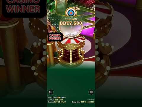 Crazy Ball top slot win the biggest win of today