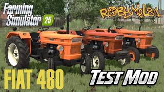 FIAT 480 - TEST MOD ➤  Farming Simulator 25
