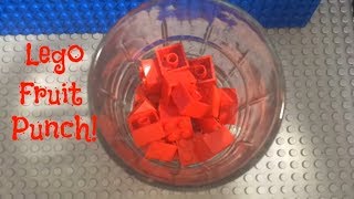 Lego In Real Life: Making Fruit Punch!