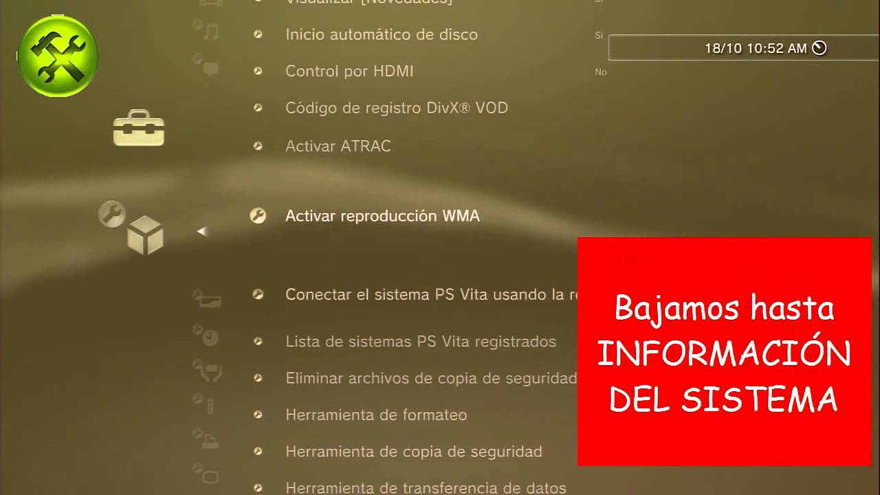 Como Saber Cuanto Almacenamiento Tiene Mi Ps3 www.youtube.com