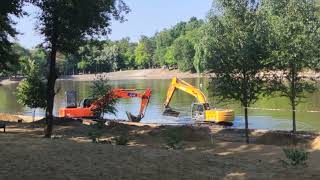 🇲🇩 #КИШИНЕВ - Parcul Dumitru Riscanu - 2022 proces de modernizare