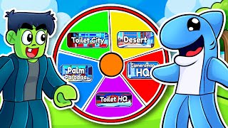 Spin The WHEEL for MAPS in TOILET TOWER DEFENSE Update!
