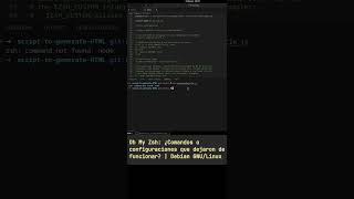 Oh My Zsh: ¿Comandos o configuraciones que dejaron de funcionar? | Debian GNU/Linux #gnulinux
